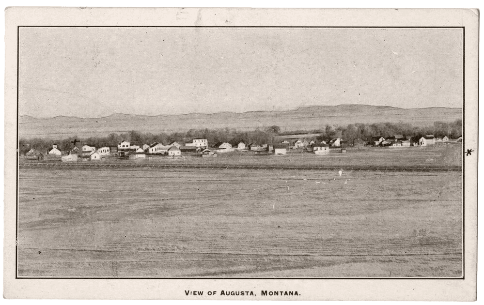 Augusta Montana in 1913